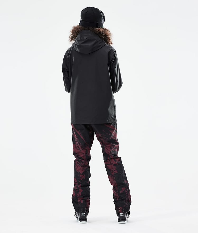 Dope Blizzard W Full Zip 2021 Lyžařská Bunda Dámské Black, Obrázek 6 z 11