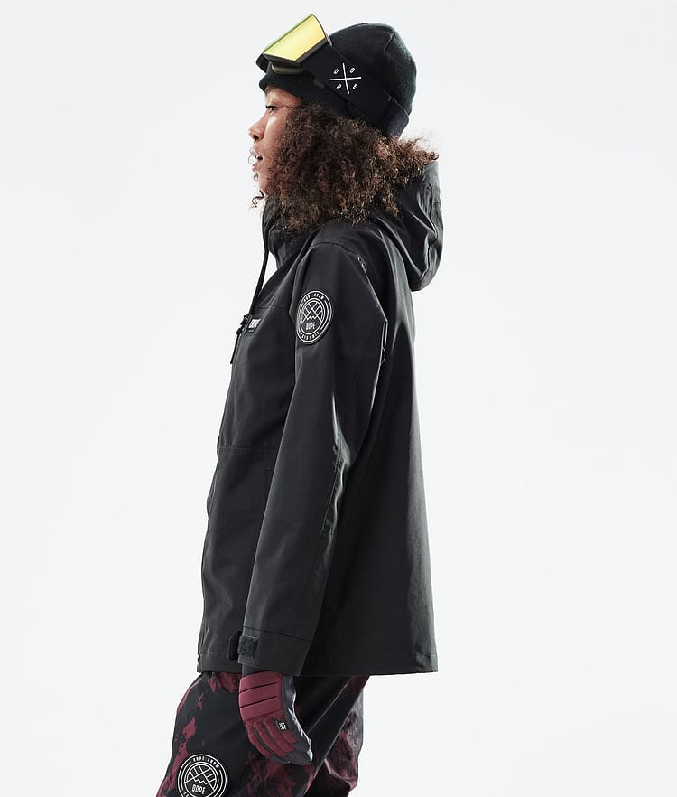 Dope Blizzard W Full Zip 2021 Lyžařská Bunda Dámské Black, Obrázek 7 z 11