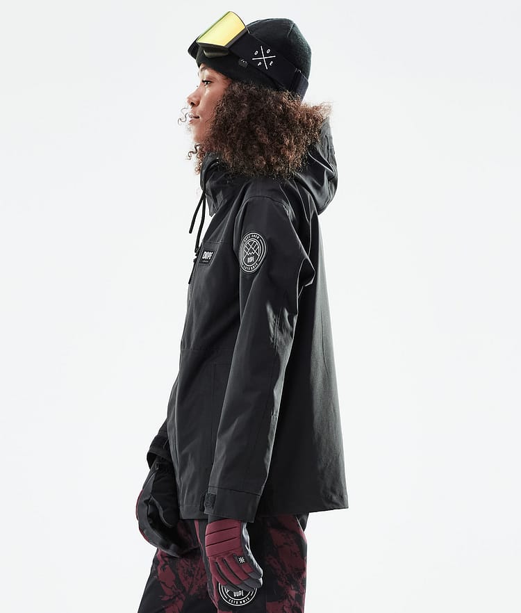 Dope Blizzard W Full Zip 21 Bunda na Snowboard Dámské Black Renewed, Obrázek 7 z 11