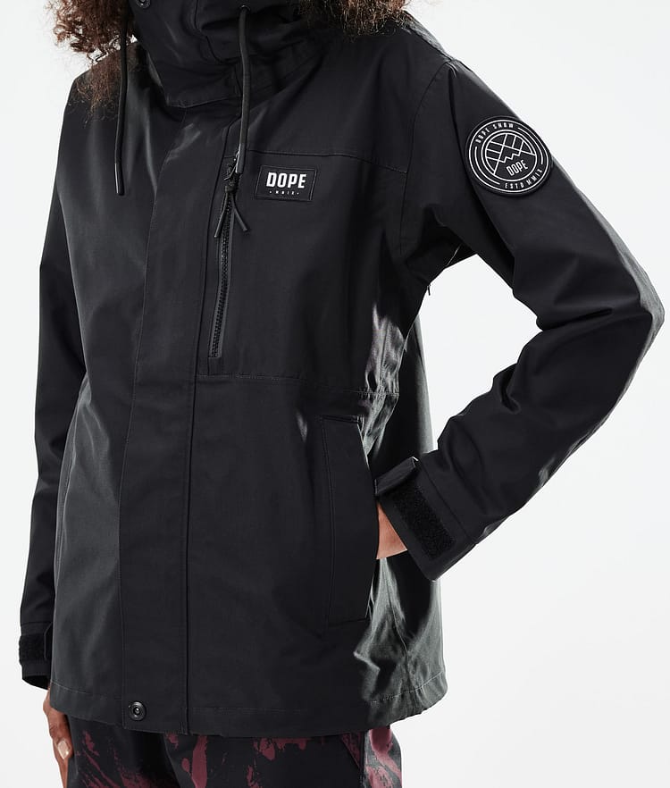 Dope Blizzard W Full Zip 2021 Lyžařská Bunda Dámské Black, Obrázek 9 z 11