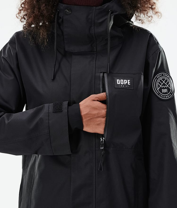 Dope Blizzard W Full Zip 2021 Lyžařská Bunda Dámské Black, Obrázek 10 z 11