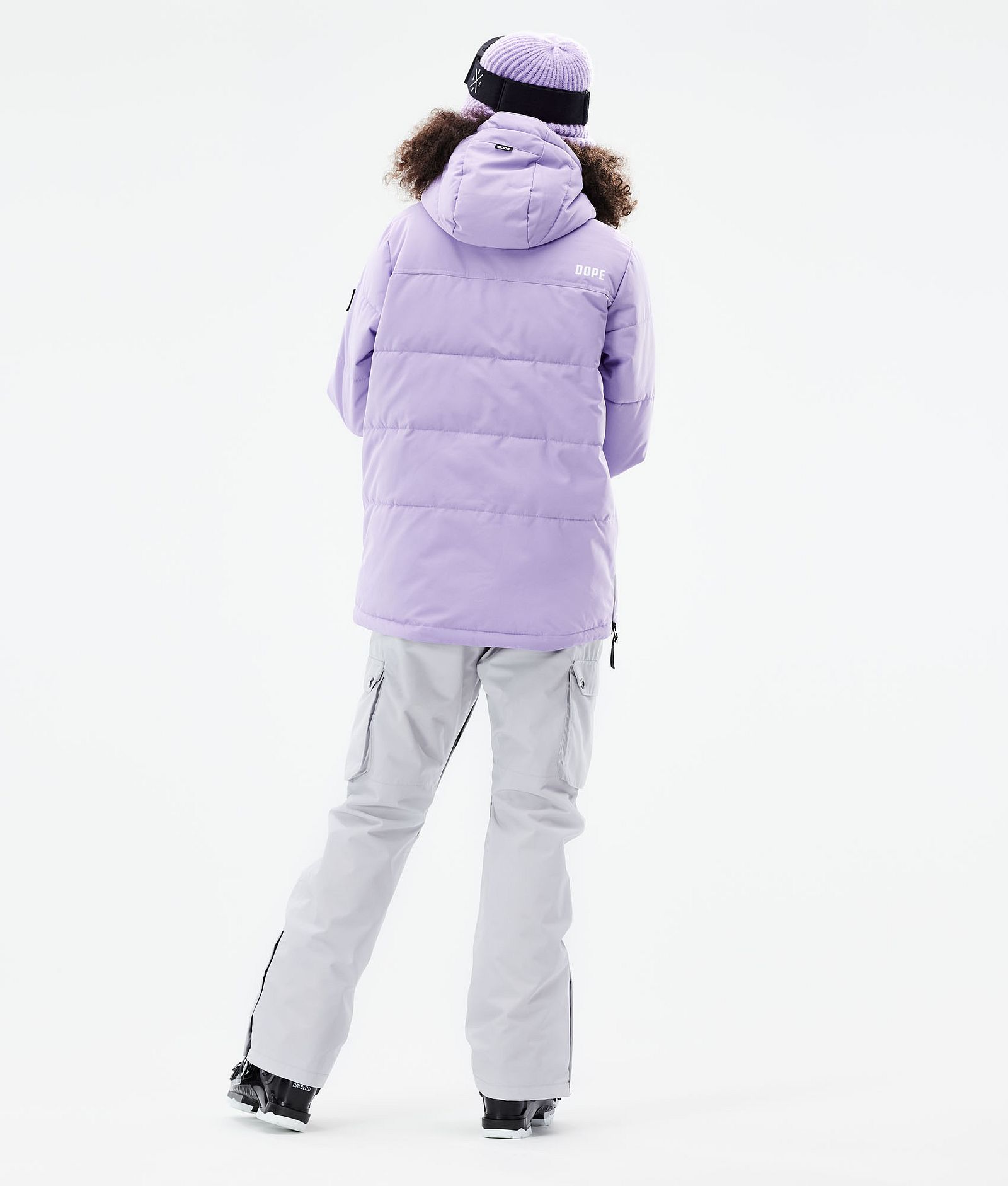 Dope Puffer W 2021 Lyžařská Bunda Dámské Faded Violet, Obrázek 6 z 10