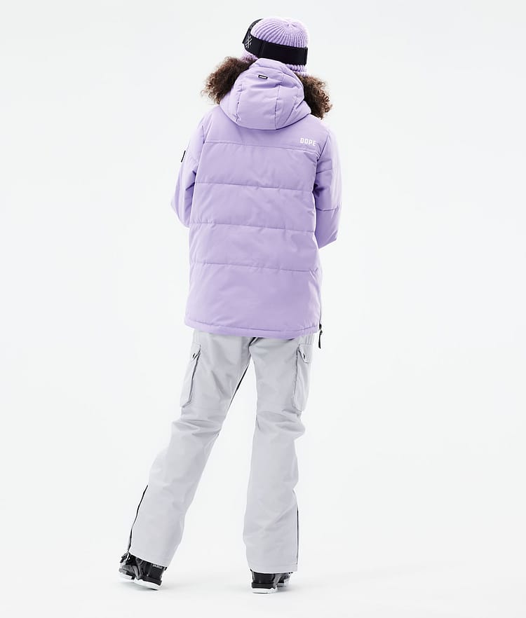 Dope Puffer W 2021 Lyžařská Bunda Dámské Faded Violet, Obrázek 6 z 10