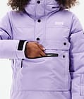 Dope Puffer W 2021 Lyžařská Bunda Dámské Faded Violet, Obrázek 10 z 10