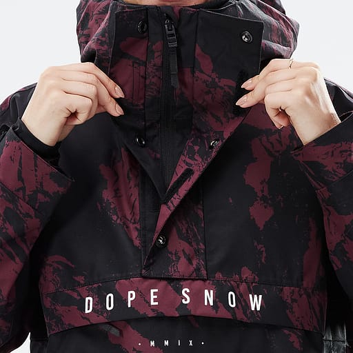 Poloviční zip s dvojitou klopou Hlavní obrázek produktu,