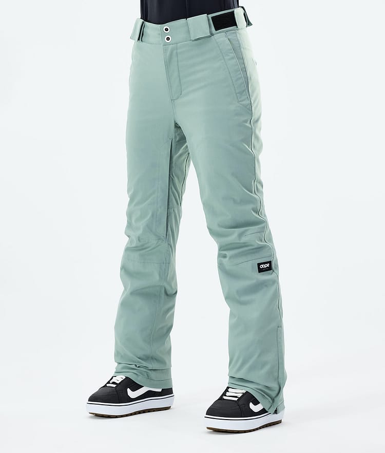 Dope Con W 2021 Spodnie Snowboardowe Kobiety Faded Green, Zdjęcie 1 z 5