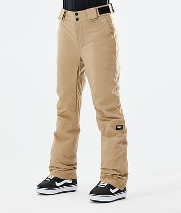 Dope Con W 21 Spodnie Snowboardowe Kobiety Khaki