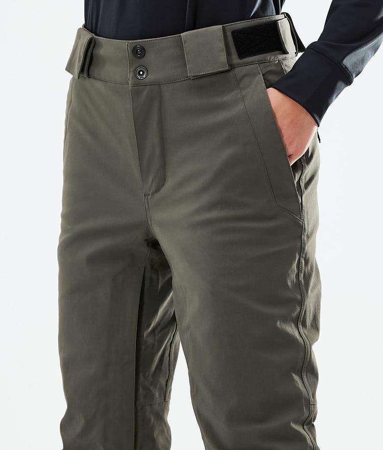Dope Con W 21 Kalhoty na Snowboard Dámské Olive Green Renewed, Obrázek 4 z 5