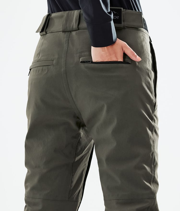 Dope Con W 21 Kalhoty na Snowboard Dámské Olive Green Renewed, Obrázek 5 z 5