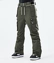 Dope Iconic W 2021 Pantaloni Snowboard Donna Olive Green