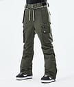 Dope Iconic W 21 Pantalones Snowboard Mujer Olive Green