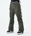 Dope Iconic W 2021 Snowboard Bukser Dame Olive Green