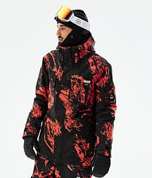 Dope Adept 21 Chaqueta Esquí Hombre Paint Orange