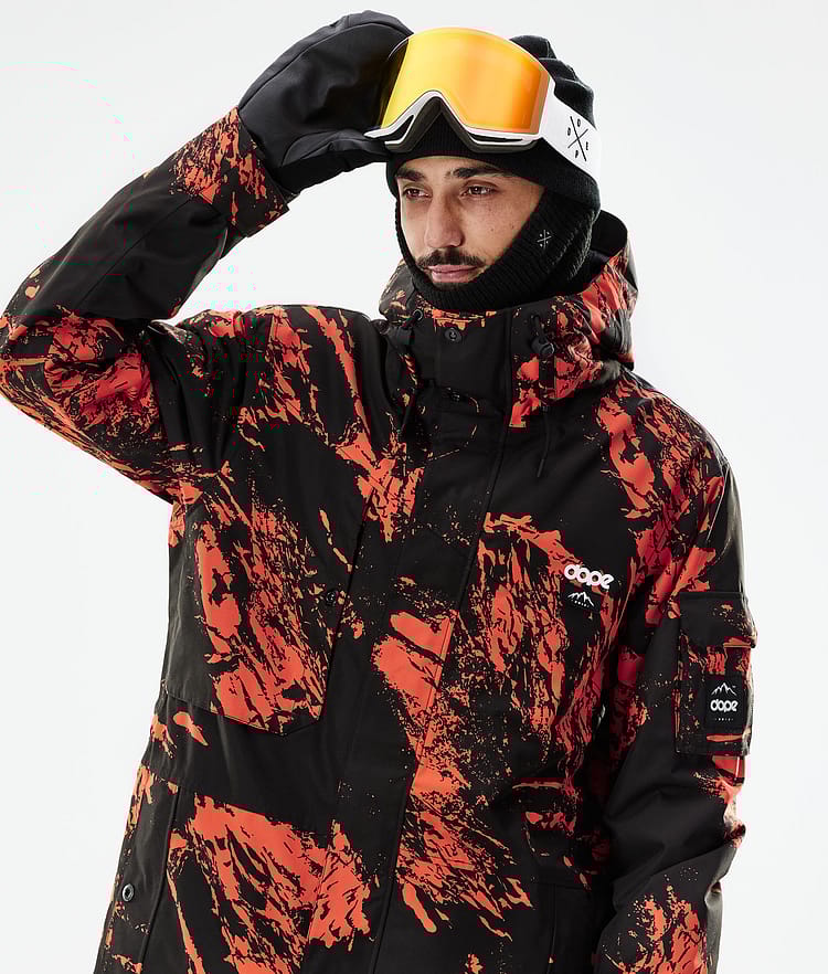 Dope Adept 21 Kurtka Snowboardowa Mężczyźni Paint Orange, Zdjęcie 2 z 11