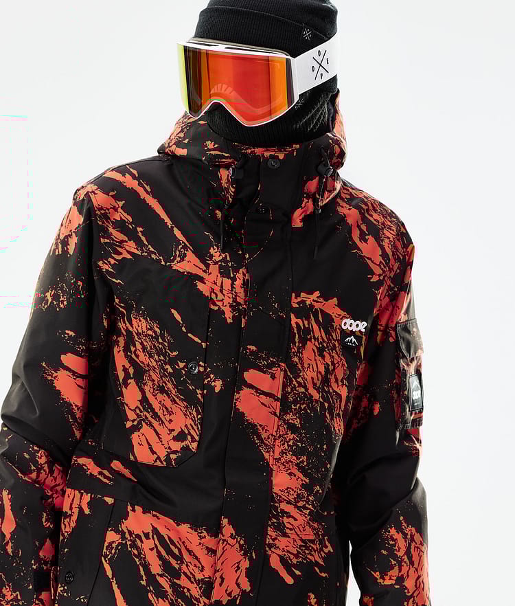 Dope Adept 21 Kurtka Snowboardowa Mężczyźni Paint Orange, Zdjęcie 3 z 11