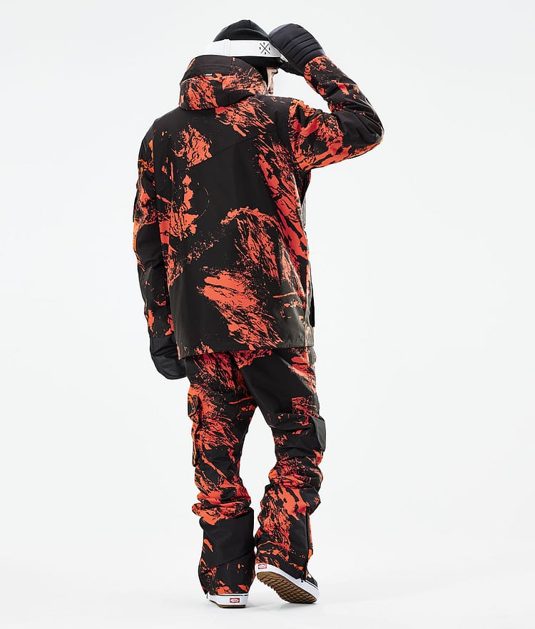 Dope Adept 21 Kurtka Snowboardowa Mężczyźni Paint Orange, Zdjęcie 6 z 11