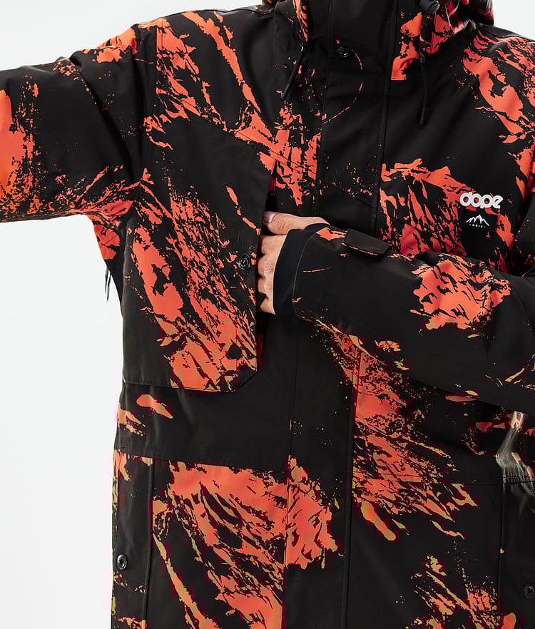 Dope Adept 21 Kurtka Snowboardowa Mężczyźni Paint Orange, Zdjęcie 10 z 11