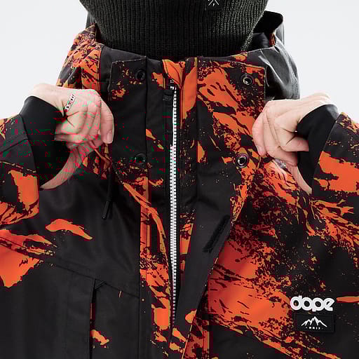 Přední zip s dvojitou klopou Hlavní obrázek produktu,