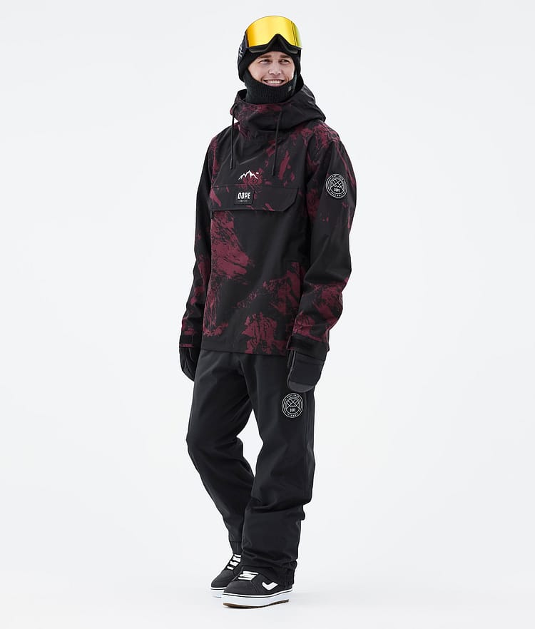 Dope Blizzard 21 Chaqueta Snowboard Hombre Paint Burgundy, Imagen 3 de 9