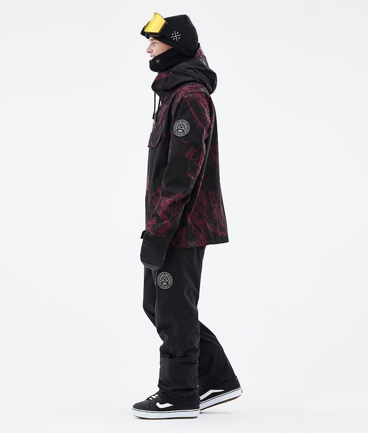 Dope Blizzard 21 Chaqueta Snowboard Hombre Paint Burgundy, Imagen 4 de 9