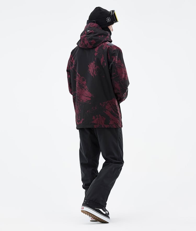 Dope Blizzard 21 Chaqueta Snowboard Hombre Paint Burgundy, Imagen 5 de 9