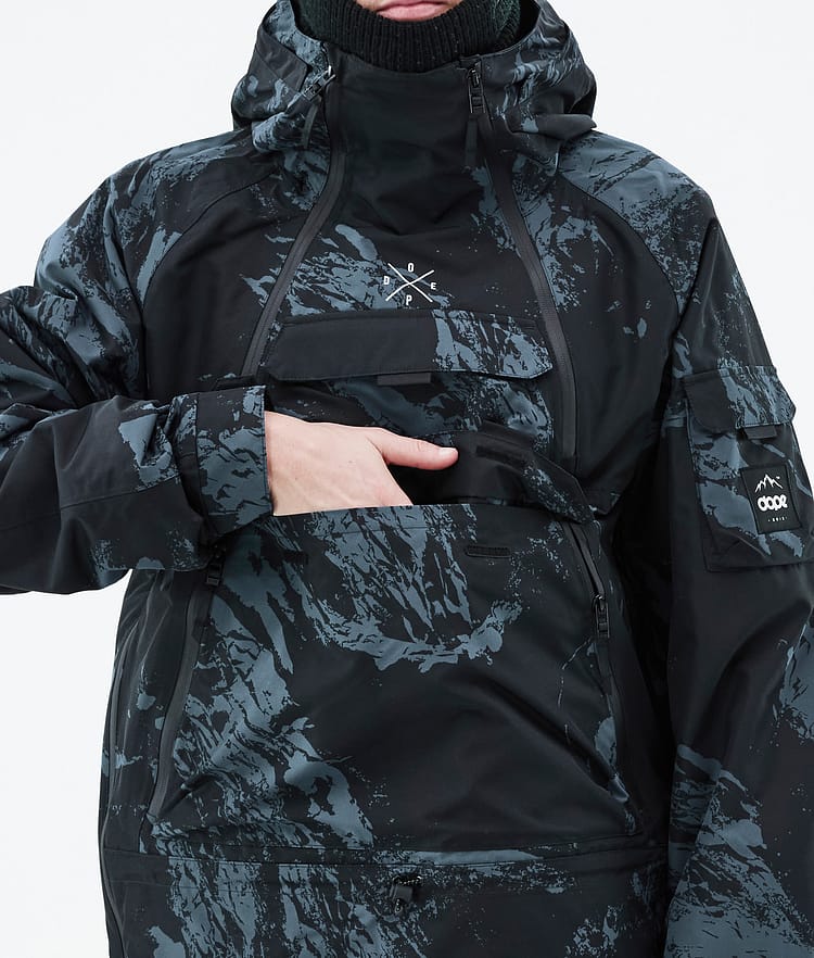 Dope Akin 21 Kurtka Narciarska Mężczyźni Paint Metal Blue, Zdjęcie 9 z 9