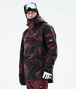 Dope Akin 21 Bunda na Snowboard Pánské Paint Burgundy