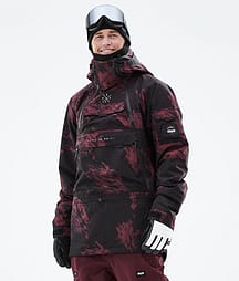 Dope Akin 21 Chaqueta Esquí Hombre Paint Burgundy