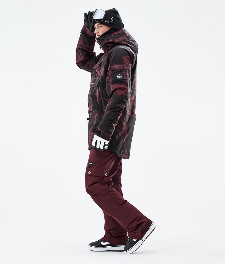 Dope Akin 21 Bunda na Snowboard Pánské Paint Burgundy, Obrázek 5 z 10