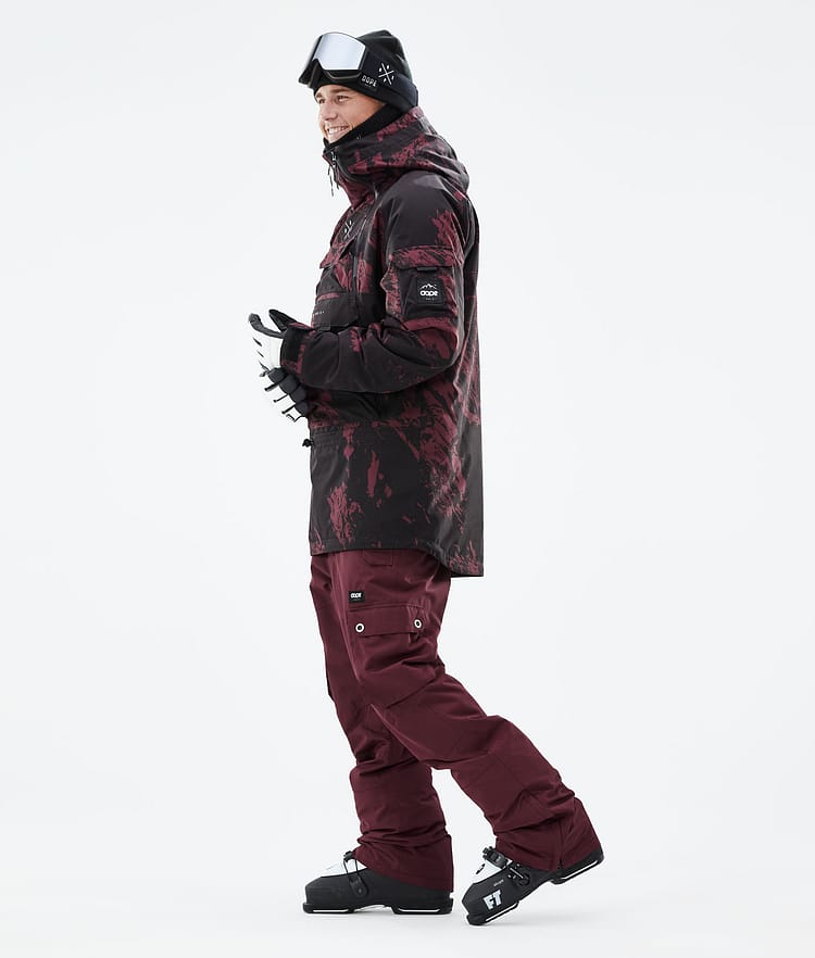 Dope Akin 21 Kurtka Narciarska Mężczyźni Paint Burgundy, Zdjęcie 5 z 10