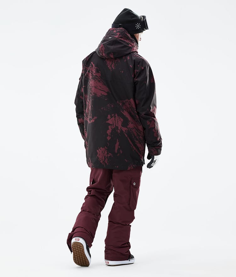 Dope Akin 21 Bunda na Snowboard Pánské Paint Burgundy, Obrázek 6 z 10