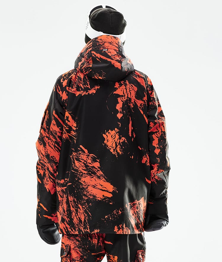Dope Annok 21 Chaqueta Snowboard Hombre Paint Orange, Imagen 3 de 10
