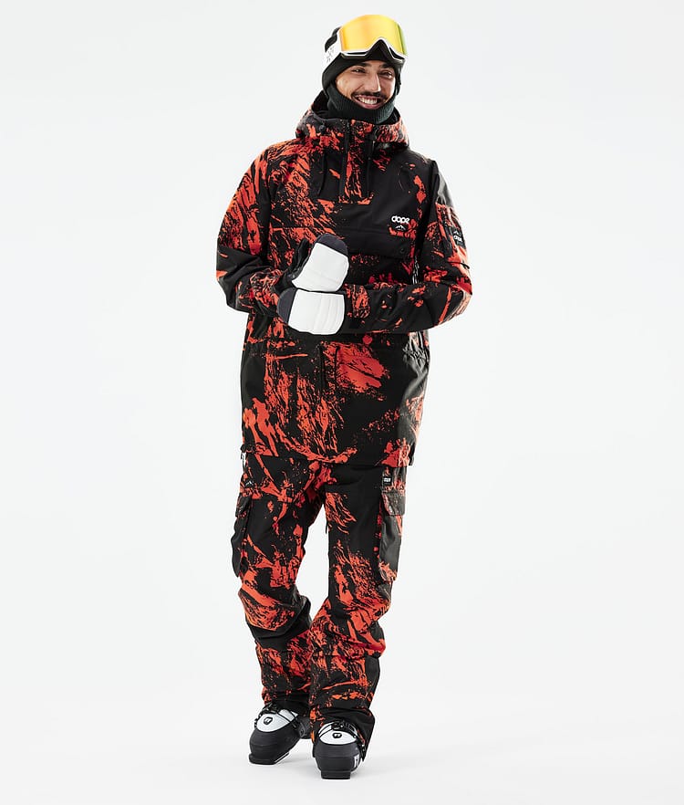 Dope Annok 21 Kurtka Narciarska Mężczyźni Paint Orange, Zdjęcie 4 z 10