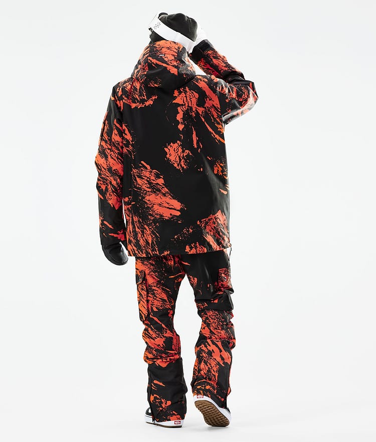 Dope Annok 21 Chaqueta Snowboard Hombre Paint Orange, Imagen 5 de 10