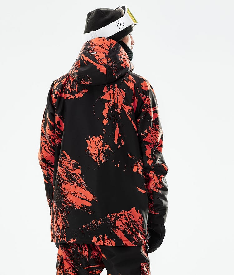 Dope Annok 21 Kurtka Narciarska Mężczyźni Paint Orange, Zdjęcie 8 z 10