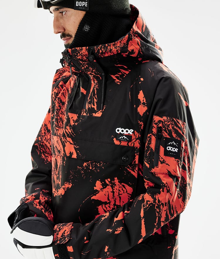 Dope Annok 21 Chaqueta Snowboard Hombre Paint Orange, Imagen 10 de 10