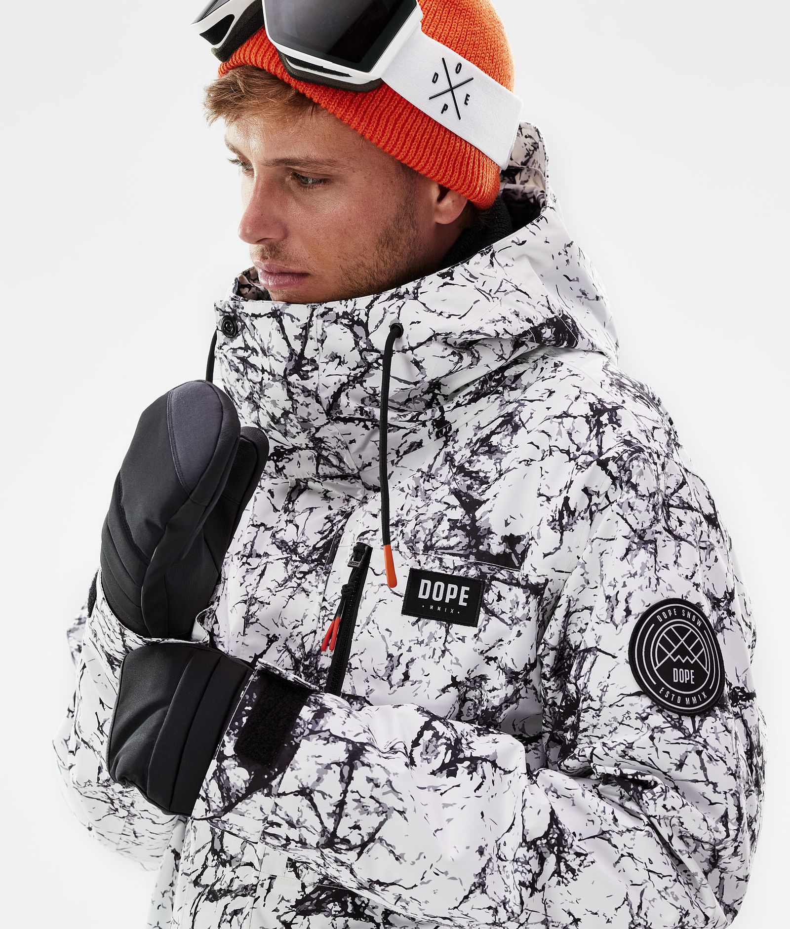 Dope Blizzard Full Zip 2021 Giacca Snowboard Uomo Rock, Immagine 2 di 11