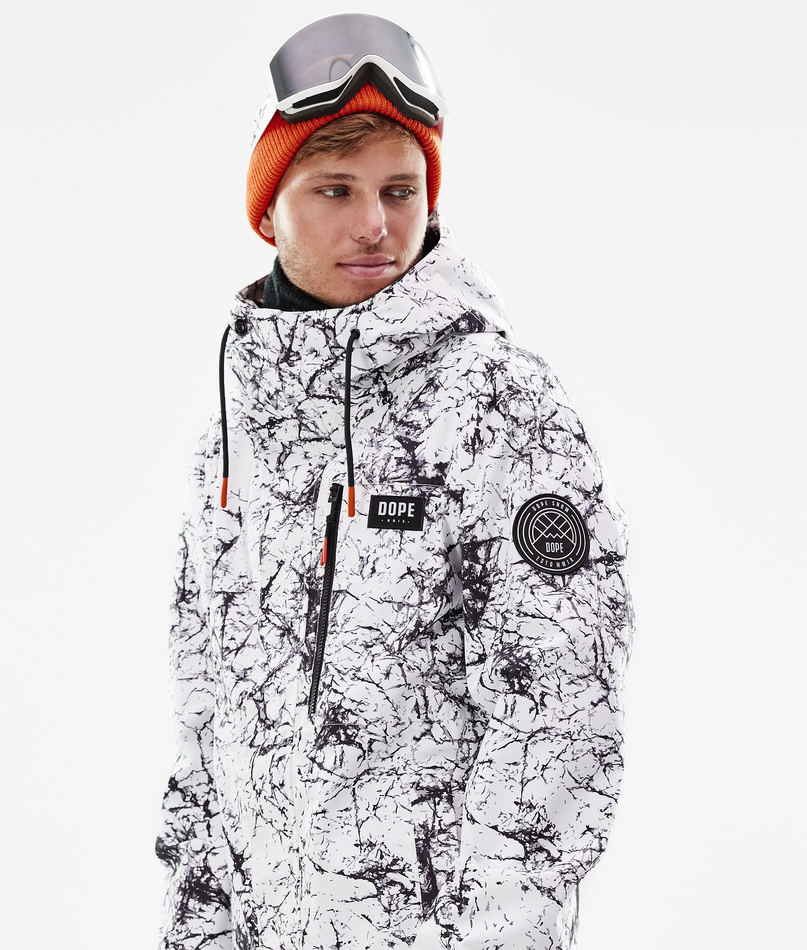 Dope Blizzard Full Zip 2021 Giacca Snowboard Uomo Rock, Immagine 3 di 11