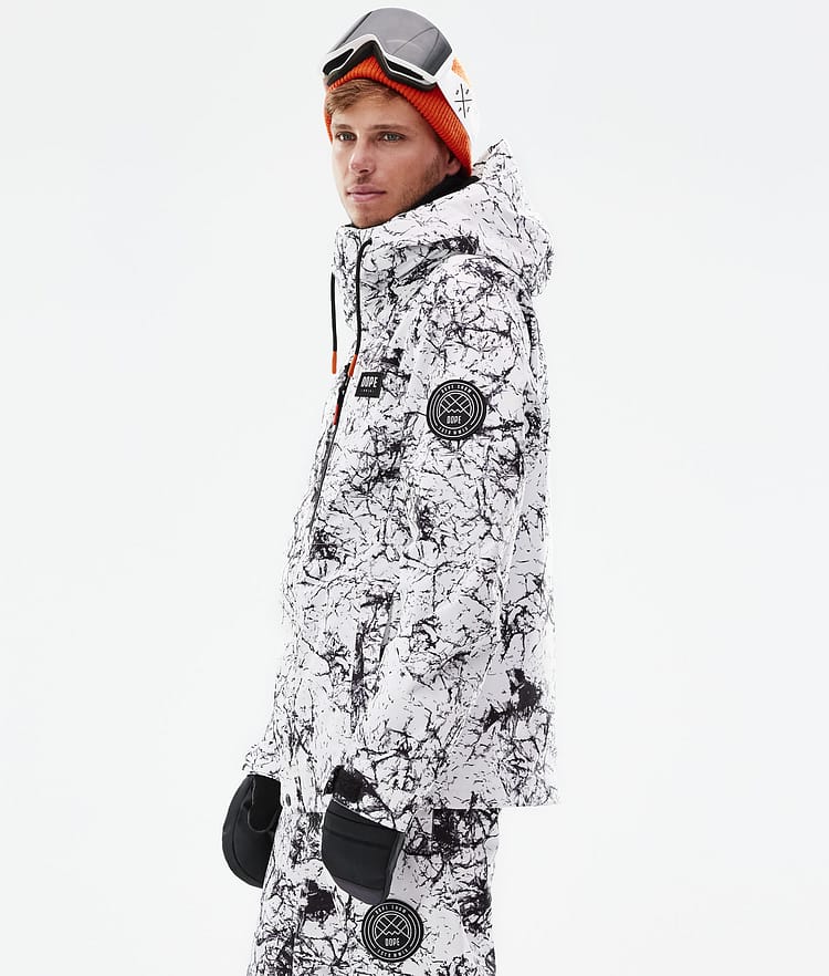 Dope Blizzard Full Zip 2021 Giacca Snowboard Uomo Rock, Immagine 7 di 11