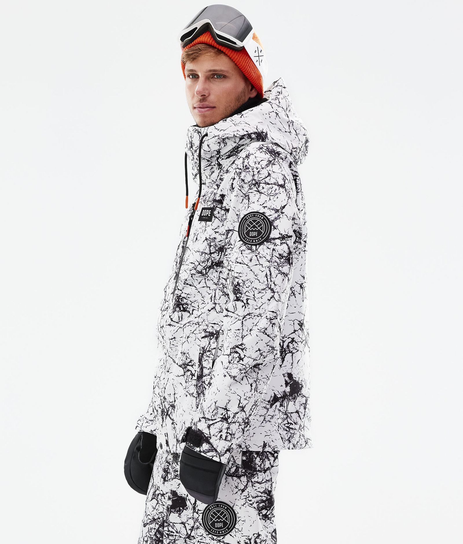 Dope Blizzard Full Zip 2021 Giacca Snowboard Uomo Rock, Immagine 7 di 11