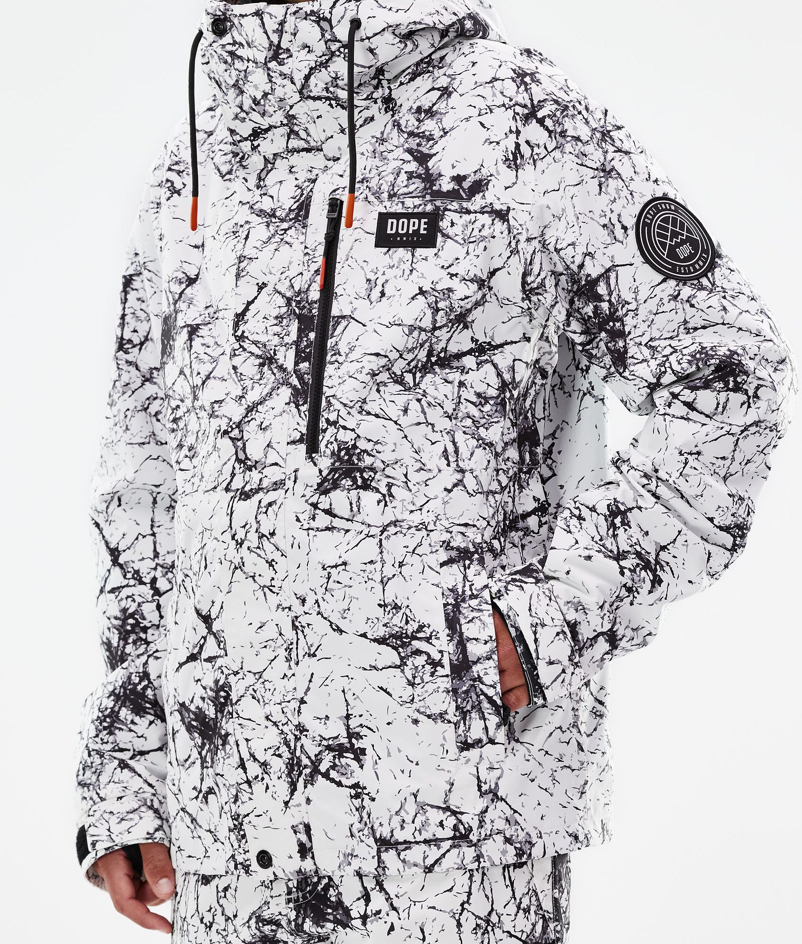 Dope Blizzard Full Zip 2021 Giacca Snowboard Uomo Rock, Immagine 9 di 11