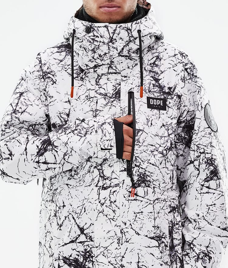 Dope Blizzard Full Zip 2021 Giacca Snowboard Uomo Rock, Immagine 10 di 11