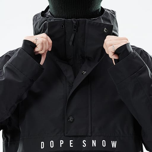 Poloviční zip s dvojitou klopou Hlavní obrázek produktu,