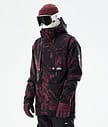 Dope Mojo Kurtka Narciarska Mężczyźni Paint Burgundy
