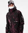 Dope Mojo Kurtka Narciarska Mężczyźni Paint Burgundy, Zdjęcie 3 z 11