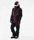 Dope Mojo Kurtka Narciarska Mężczyźni Paint Burgundy, Zdjęcie 4 z 11