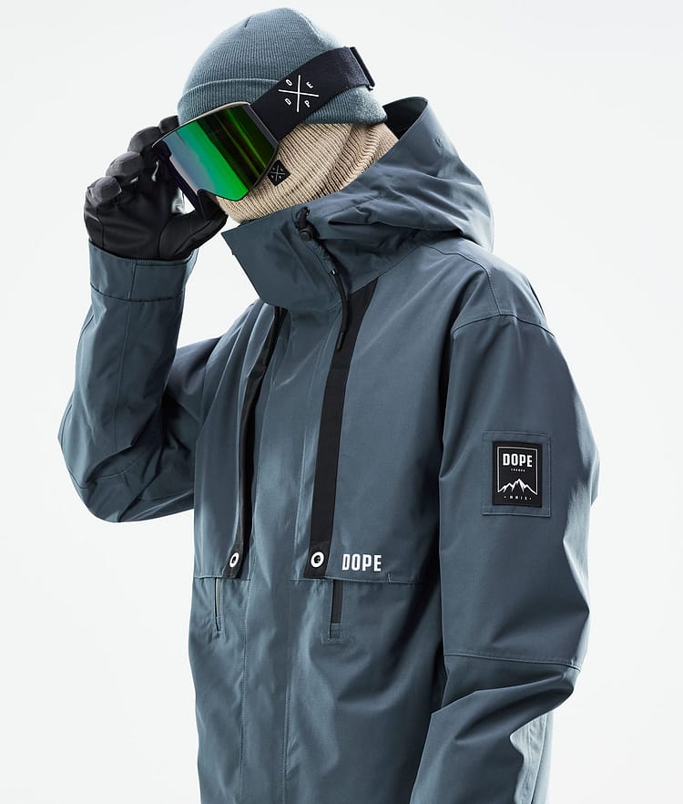 Dope Mojo Kurtka Narciarska Mężczyźni Metal Blue, Zdjęcie 3 z 11