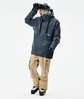 Dope Mojo Kurtka Narciarska Mężczyźni Metal Blue, Zdjęcie 4 z 11