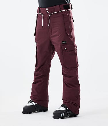 Dope Iconic 2021 Lyžařské Kalhoty Pánské Burgundy