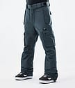 Dope Iconic 2021 Spodnie Snowboardowe Mężczyźni Metal Blue